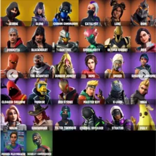 🔥 Fortnite OG Account - Ikonik + Glow 💎