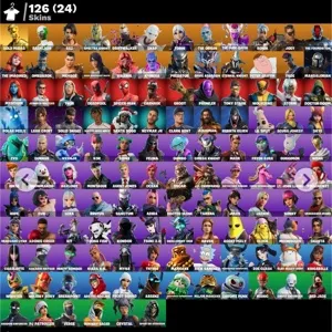 🔥 Fortnite OG Account - 126 skins | Lara Croft | Gold Midas