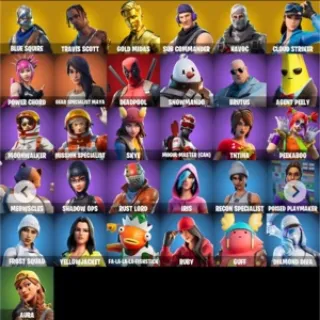 🔥 Fortnite OG Account - 31 Skins⭐️Travis Scott ⭐️Blue Squire⭐️Take The L