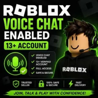 🔥Passport Verified🔥 Voice Chat Enabled🔥 13-15 Age