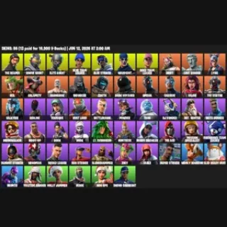 🔥 Fortnite OG Account - 56 Skins | Take The L + The Reaper