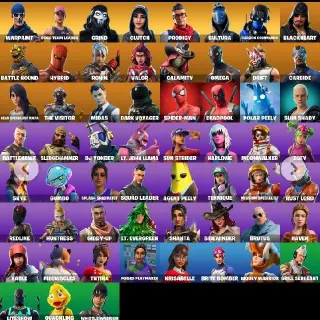 59 Skins⭐️TAKE THE L⭐️OG STW⭐️Warpaint⭐️Rose Team Leader