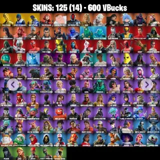 125 Skins + Gold Midas + Blue Striker ❣️ Offer Sale ❣️