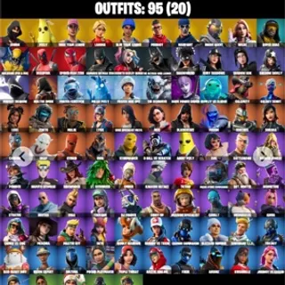 🔥 Fortnite OG Account -95 Skins🌺 Ikonik, Merry Mint Axe, OG STW, Scenario, Take The Elf