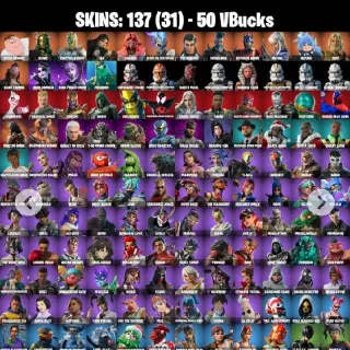 137 Skins + Dark Bomber ❣️ Offer Sale ❣️
