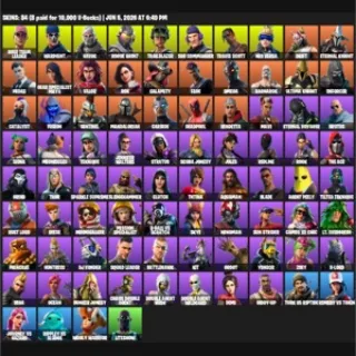 🔥 Fortnite OG Account - 84 Skins | Travis Scott | Take the L