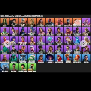 54 Skins | Optimus Prime | Peter Griffin | Spider-Man