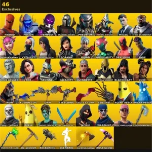 🔥 Fortnite OG Account - 112 skins | IKONIK | Leviathan Axe | Merry Mint Axe |