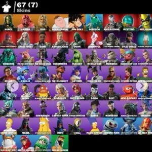 67 skins | Peter Griffin | Son Goku | Poseidon