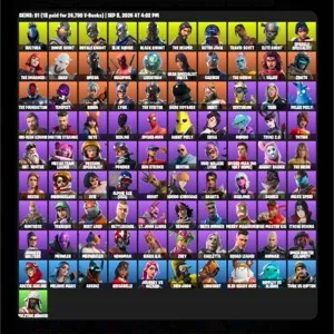 🔥 Fortnite OG Account - Black knight | Travis Scott