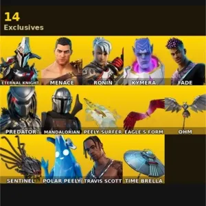 🔥 Fortnite OG Account - 43 skins | Travis Scott | #