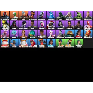 Fortnite Account 39 Skins | Sasuke + Spider-Man + Chaos Agent | Instant Delivery | Full Access