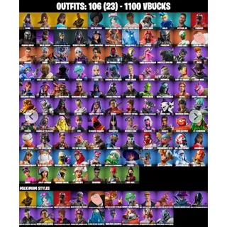 Fortnite Account 106 Skins | Spider-Man + Mandalorian + Predator | Full Access | Instant Delivery