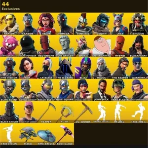 🔥 Fortnite OG Account - 86 skins | Black Knight | Floss | Take The L