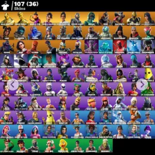 PC/PSN/XBOX] 107 skins | Gold Midas | Candy Axe