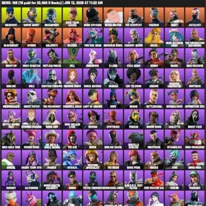 🔥 Fortnite OG Account - 105 🧥 | Take The L | 