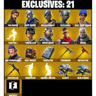 🔥 Fortnite OG Account - 80 🧥 | Take The L + The Reaper