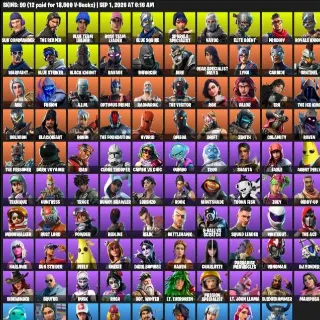 🔥 Fortnite OG Account - 99 Skins | Black Knight | Take The L | Floss | The Reaper