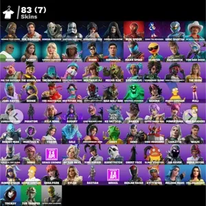 🔥 Fortnite OG Account - 83 skins | Wookiee Leader | Poe Dameron | General Grievous | Captain Phasma