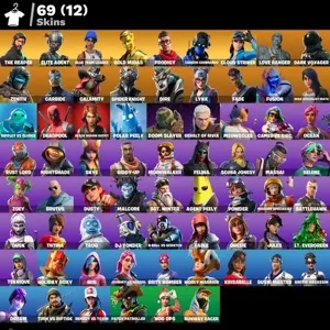 🔥 Fortnite OG Account - 69 skins | Take The L | The Reaper | Elite Agent | Blue Team Leader | Gold Midas | Prodigy 