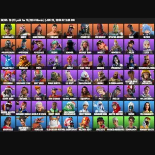 🔥 Fortnite Account - 70 Skins | Take The L