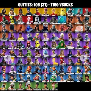 106 SKINS | IKONIK|LAUGH IT UP|HOT MARAT|ROYALE BOMBER|OG STW|TAKE THE ELF|