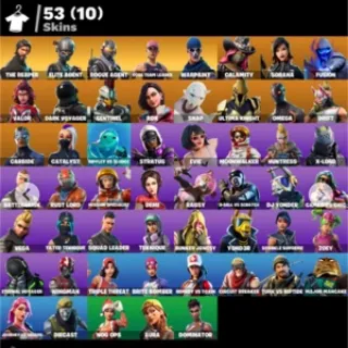 🔥 Fortnite OG Account - 53 skins | OG STW | Take The L | The Reaper | Elite Agent | Rogue Agent