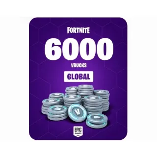 👑 6000 V-Bucks | 🎁 Fortnite account vbucks
