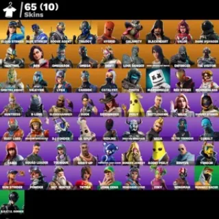 🔥 Fortnite OG Account - 65 skins | Fresh | Take The L | Cloud Striker | Blue Striker | Rogue Agent