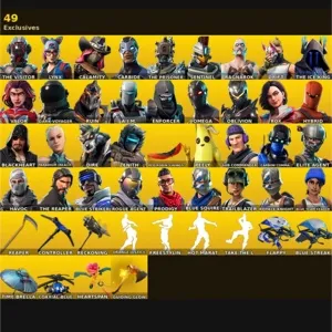 🔥 Fortnite OG Account - 70 skins | 750 V-bucks | Take The L | Royale Knight | The Reaper