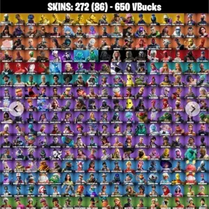 🔥 Fortnite OG Account - 272 Skins + Travis Scott + Leviathan Axe + Gold Kratos + Eon + Laugh It Up