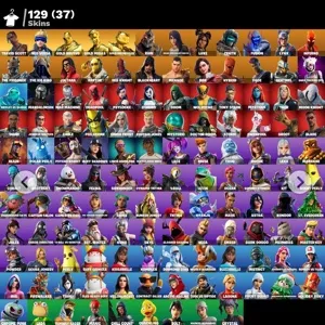 🔥 Fortnite OG Account - 129 skins | Travis Scott | Leviathan Axe | Psycho Bandit | Neo Versa | Gold Brutus | Gold Midas 
