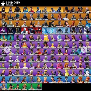 🔥 Fortnite OG Account - 149 skins | IKONIK | Glow