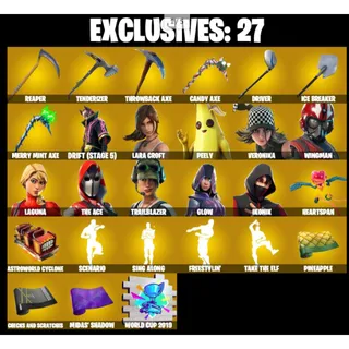 🔥 Fortnite OG Account - 117 🧥 | IKONIK