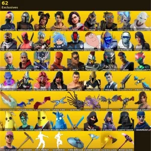 🔥 Fortnite OG Account - 153 skins | IKONIK | Glow