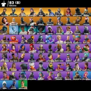 🔥 Fortnite OG Account - 83 skins | Take The L | The Reaper | Elite Agent | Blue Team Leader | Sub Commander