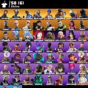 🔥 Fortnite OG Account - 58 Skins | The Reaper | Take The L |