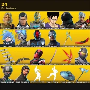 🔥 Fortnite stacked Account - 67 skins | Take The L | The Reaper | #