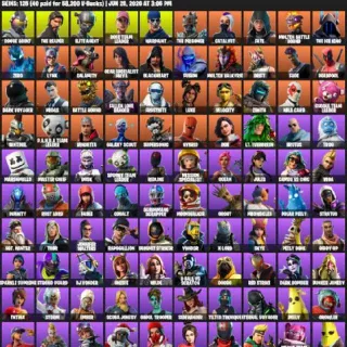 🔥 Fortnite OG Account - 125 Skins | Take The L