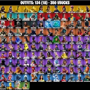 🔥 Fortnite OG Account - 124 SKINS❤️ IKONIK ❤️ LEVIATHAN AXE ❤️GLOW❤️OG STW❤️