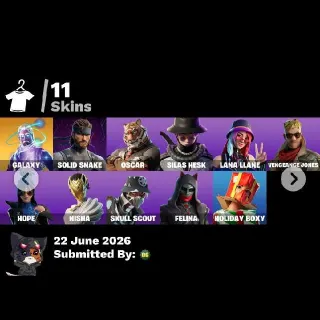 11 Skins | Galaxy
