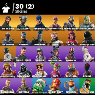 OG Fortnite Account ⚡ Take The L + Reaper + Rogue Agent + OG STW | 30 Skins | PC/PSN/XBOX