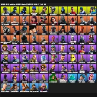 🔥 Fortnite OG Account - 85 skins | Take The L | The Reaper