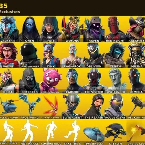 🔥 Fortnite OG Account - 52 skins | Take The L | The Reaper | Elite Agent | Omega | Rogue Agent