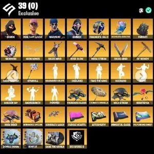 🔥 Fortnite OG Account - 51 SKINS | OG STW | IKONIK | ROSE TEAM LEADER | WARPAINT