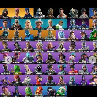 [PC/PSN/XBOX] 69 SKINS | OG STW | IKONIK ☘️ HANA PARK ☘️ BERNIE ☘️ POWER PUNK ☘️ AYLA WINN ☘️ NYANGELICA | 5200 VB