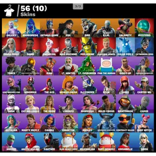 🔥 Fortnite OG Account - 57 Skins | Galaxy