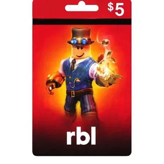 $5 Gift Card 5 usd RBL (Auto Delivery)