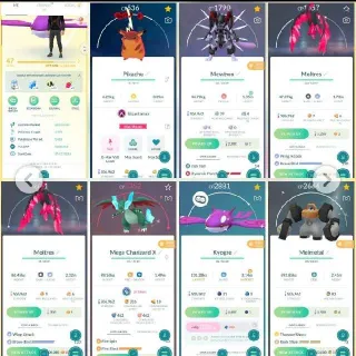 🔥 Pokemon Go Account - 2016 OG ♨️ ARMOURED MEWTWO 💸 x2 GALARIAN MOLTRES 🥵 SHINY MEGA CHARIZARD 