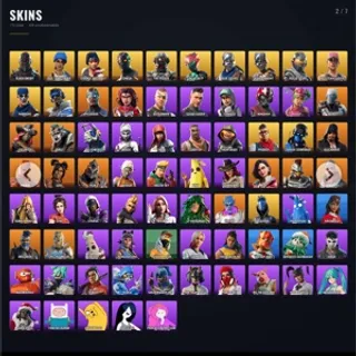 🔥 Fortnite OG Account - [PC/XBOX] | 75 skins | Black Knight